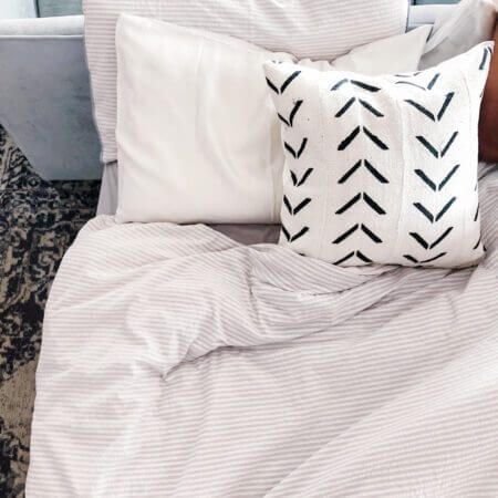 Arrows mud cloth cushion cover