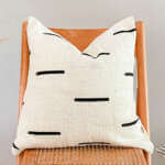 The Line mud cloth cushion cover