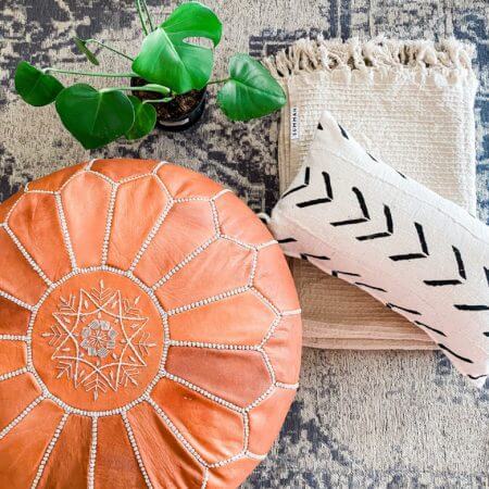 Arrows Mudcloth cushion cover