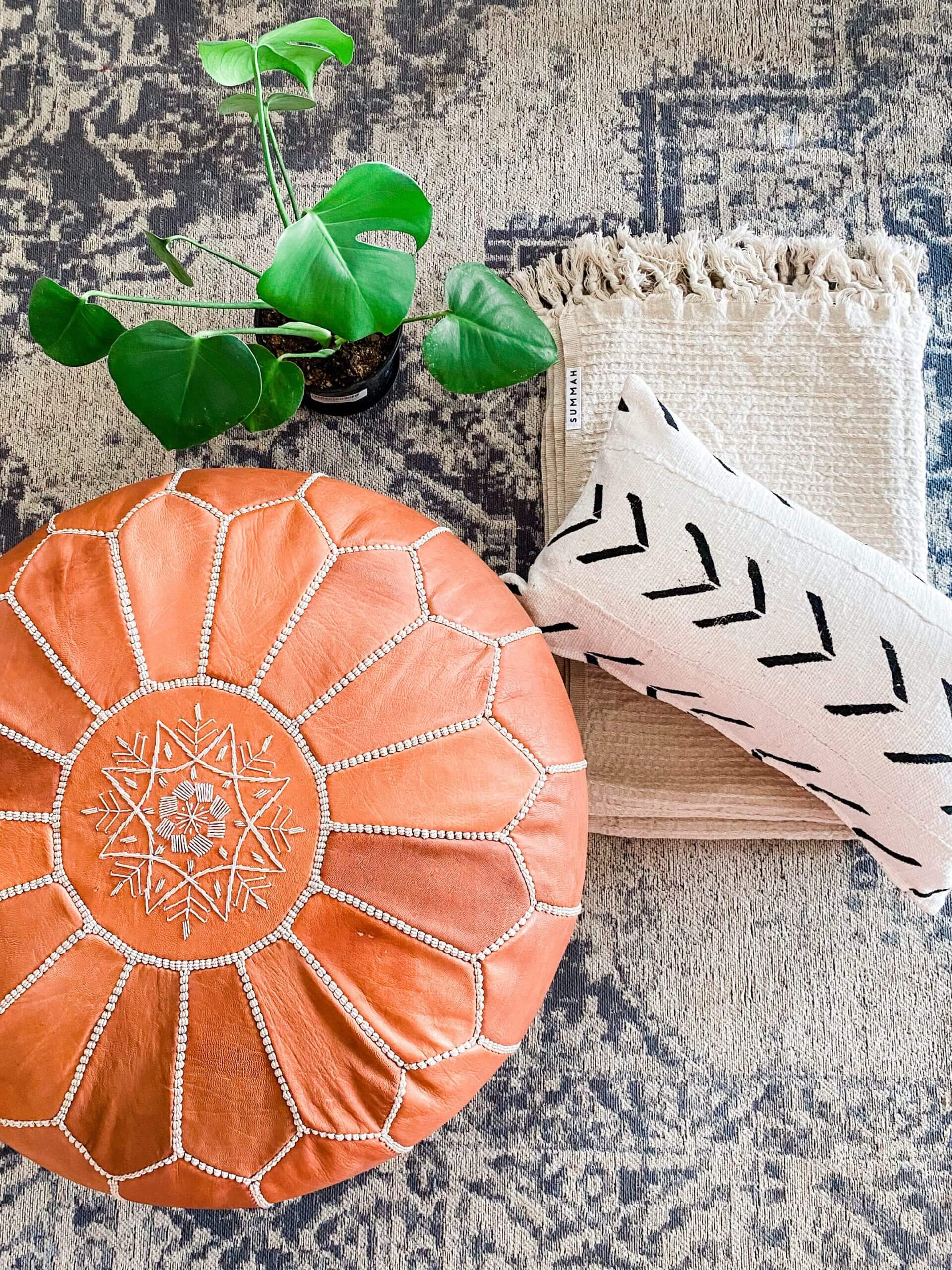 Arrows Mudcloth cushion cover