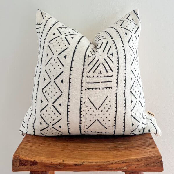 Alima Mud Cloth Cushion Cover