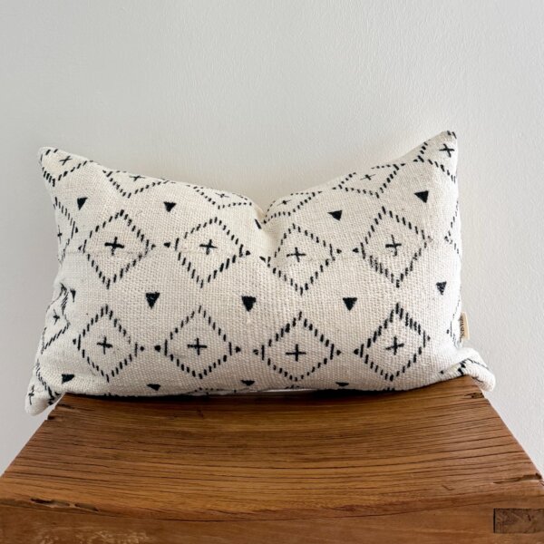 Luna Lumbar Mud Cloth Scatter Cushion