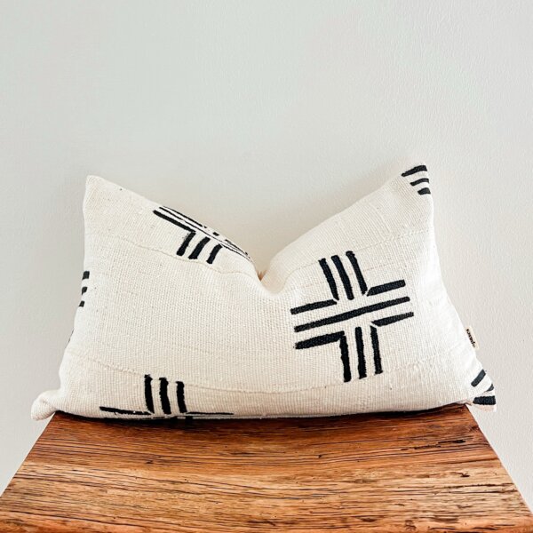Agna lumbar mud cloth scatter cushion cover