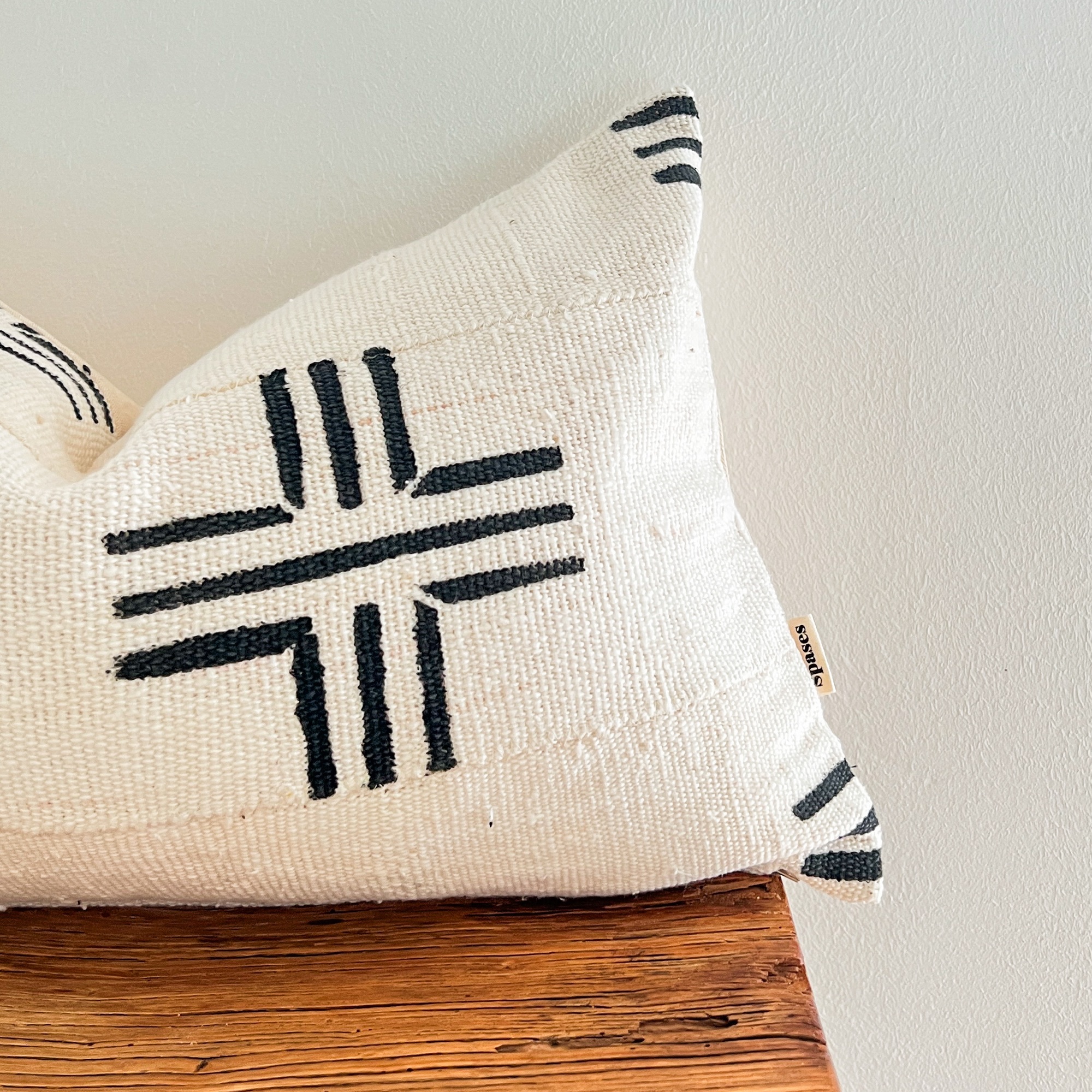 Agna lumbar mud cloth scatter cushion cover