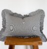 Poppy Lumbar Ruffle Scatter Cushion Cover