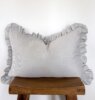 Cloud Lumbar Ruffle Scatter Cushion Cover