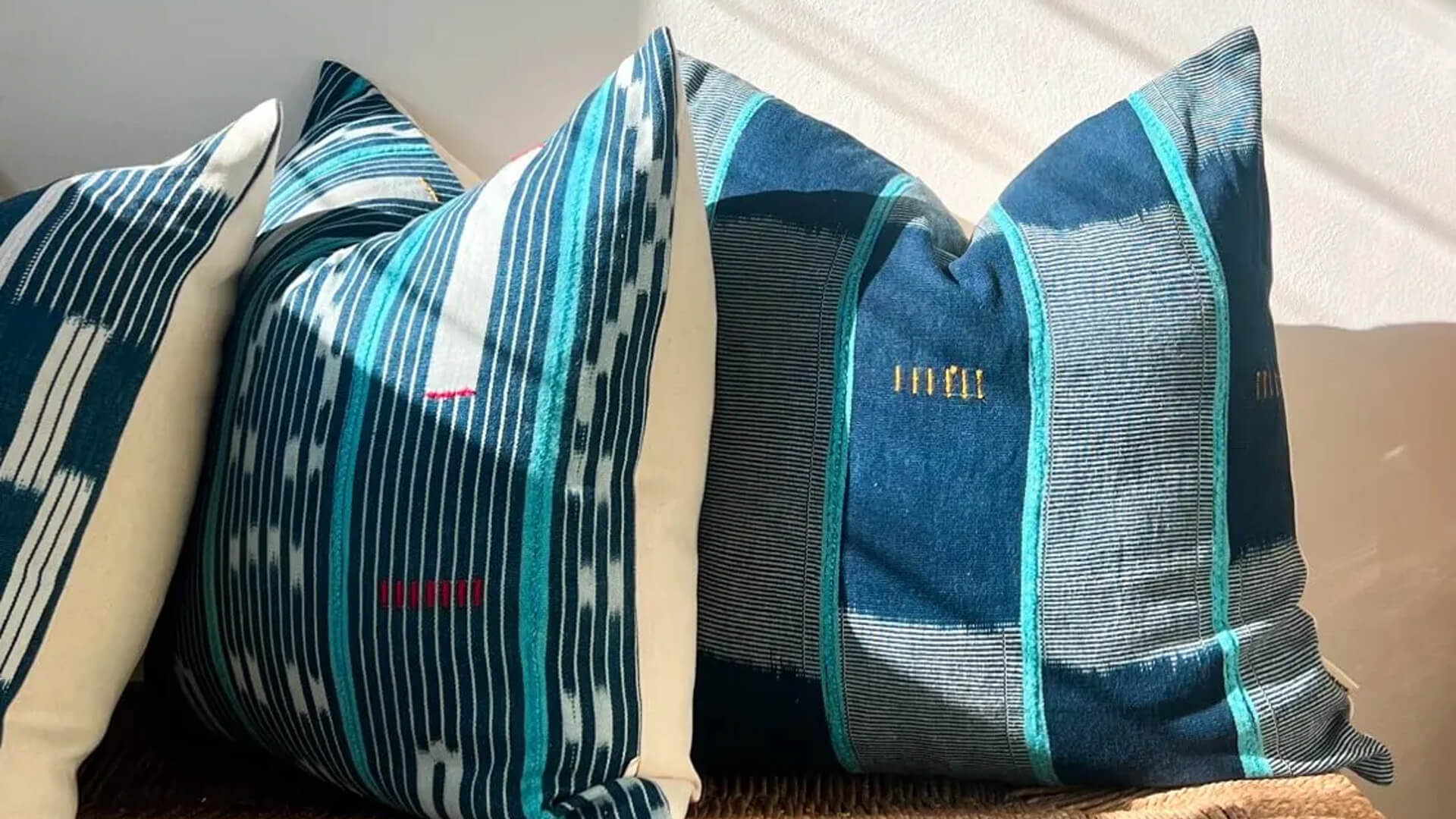 blue baule scatter cushion
